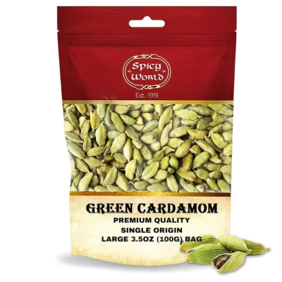 Spicy World Green Cardamom Pods